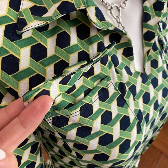 Merona Retro Graphic Print Dress - Picture 3 of 7